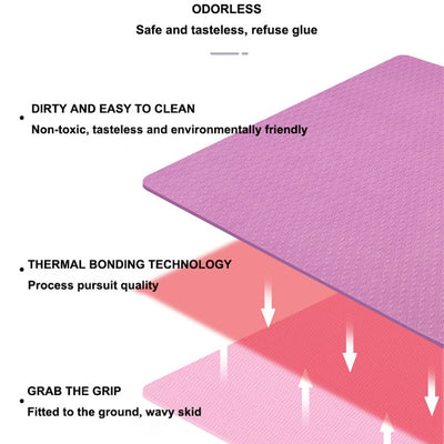 Double Layer Non-Slip Yoga Mat